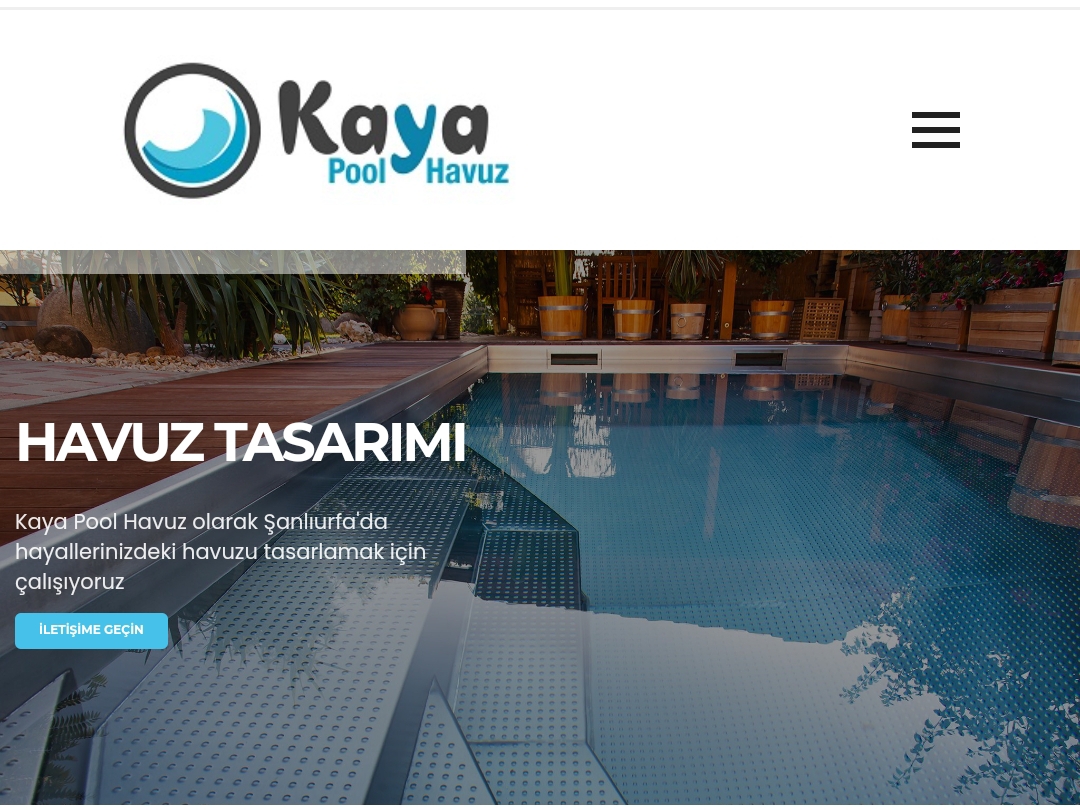 Web Tasarım Kaya Pool Havuz 